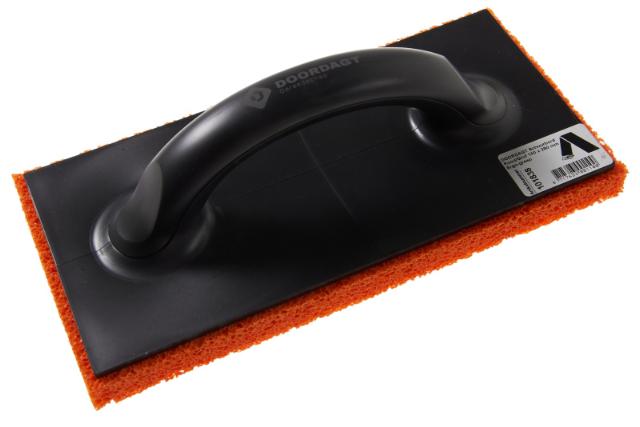 Schuurbord rood/Grof NG 140x280 mm Normale greep