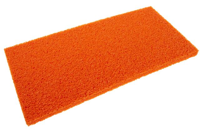 Schuurbord Draaibaar losse schuurspons rood/Grof 400x200 mm