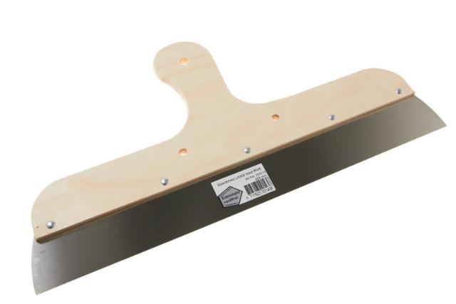 Spackmes laag hout RVS 40 cm