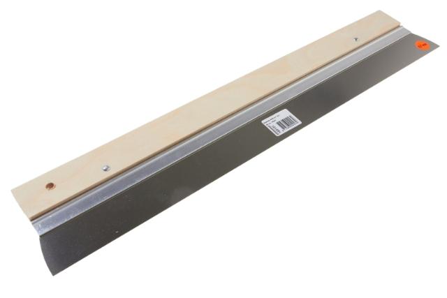 Gipsmes RVS 0,7 mm. 60 cm. Hout