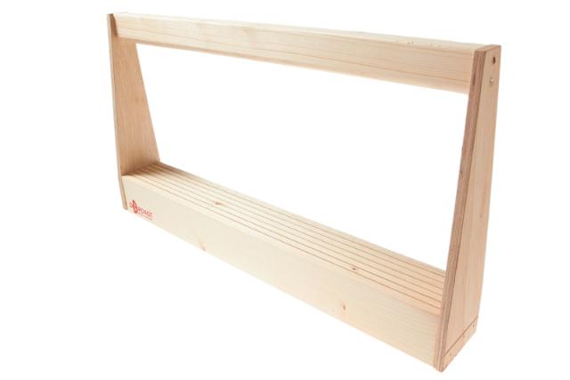Spackmesverzamelbak hout