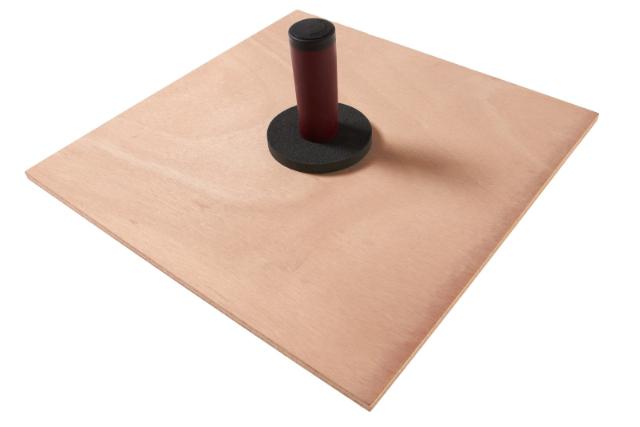 Spaarbord Hout 40x40 cm inclusief handvat