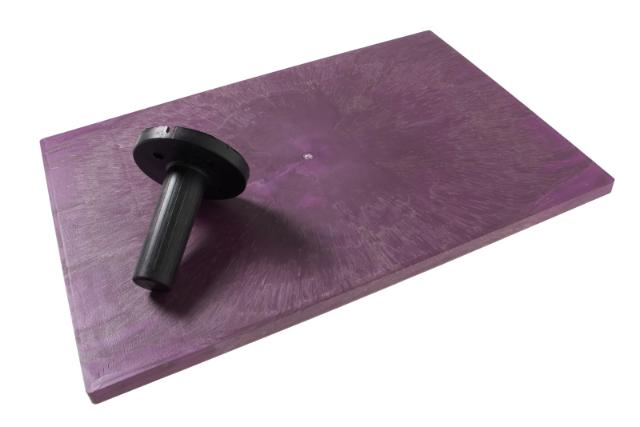Spaarbord PVC 35x50 cm RECHT handvat
