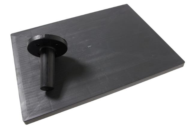 Spaarbord PVC 35x42 cm RECHT handvat