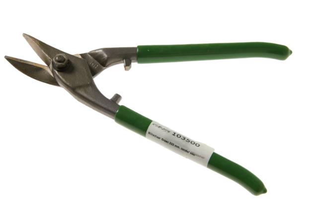 Blikschaar groen 225 mm zonder veer