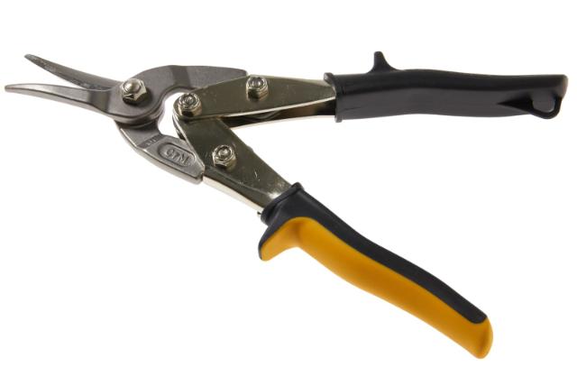 Blikschaar geel Professioneel 240 mm