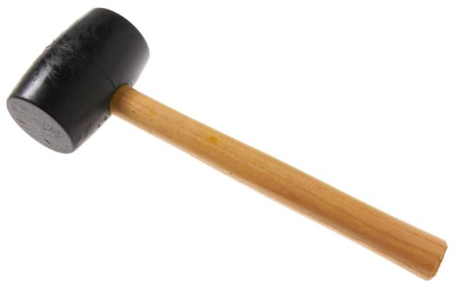 Rubberhamer halfzacht 65 mm