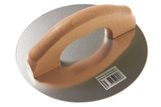 Schuurpapierhouder Aluminium rond met klittenband 225 mm