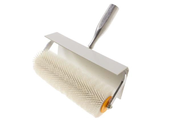 Ontluchtingsroller 25 cm met 21 mm pen Inclusief beugel