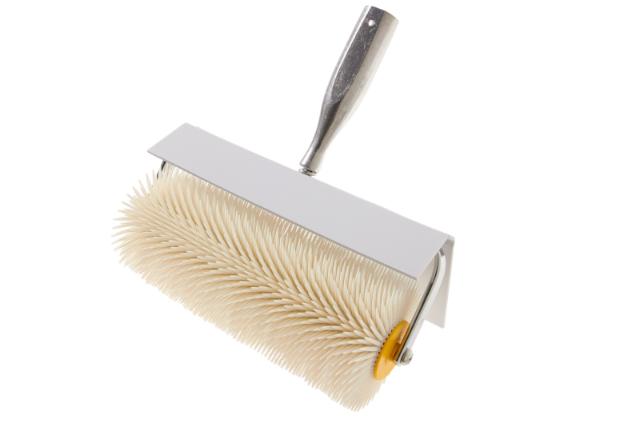 Ontluchtingsroller 25 cm met 31 mm pen Inclusief beugel