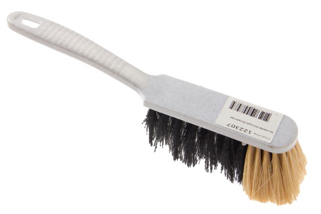 Stoffer PVC zwart/wit met zacht haar