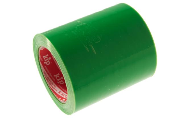 KIP-313 Kleeffolie groen 125 mm rol 100 m1