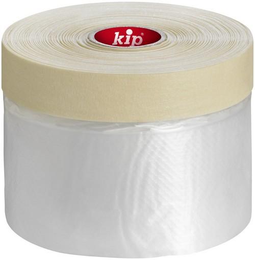 KIP-332 Maskingtape + folie 30 cm rol 33 m1