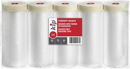 KIP-332 Maskingtape + folie 180 cm rol 33 m1