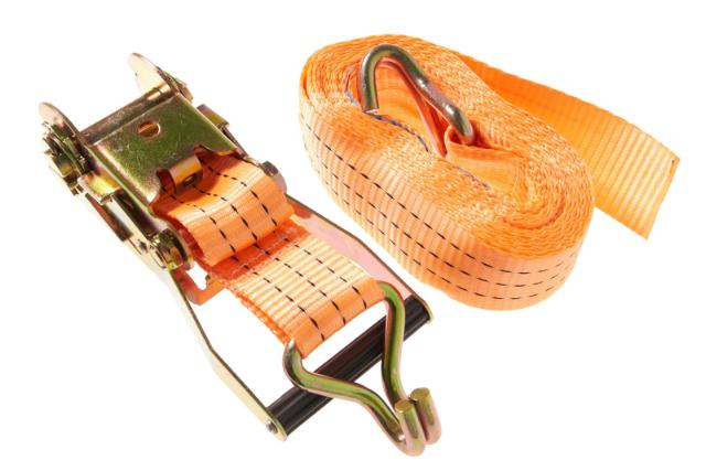 Spanband + Ratel & haken 6 mtr 38 mm breed