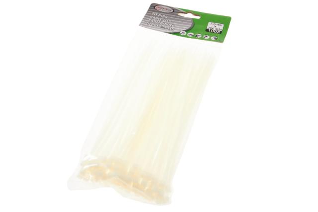 TY-Raps 3,6x200 mm wit doos 100 st