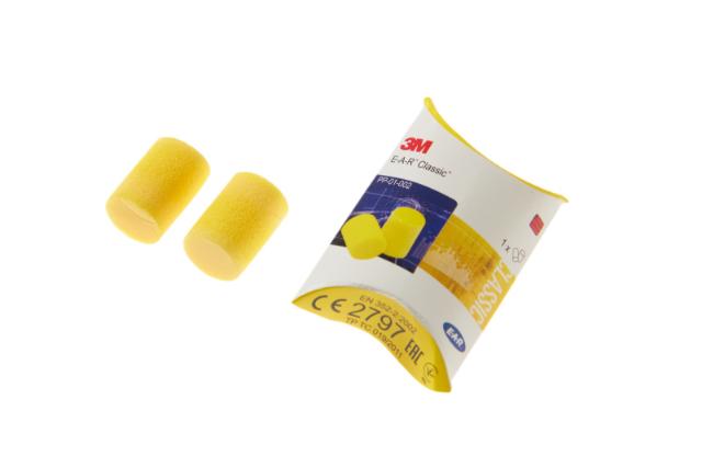 EAR Oordopjes geel gehoorbescherming doos 250 paar