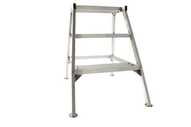 Stukadoorstrapje 3 treeds Aluminium 75 cm