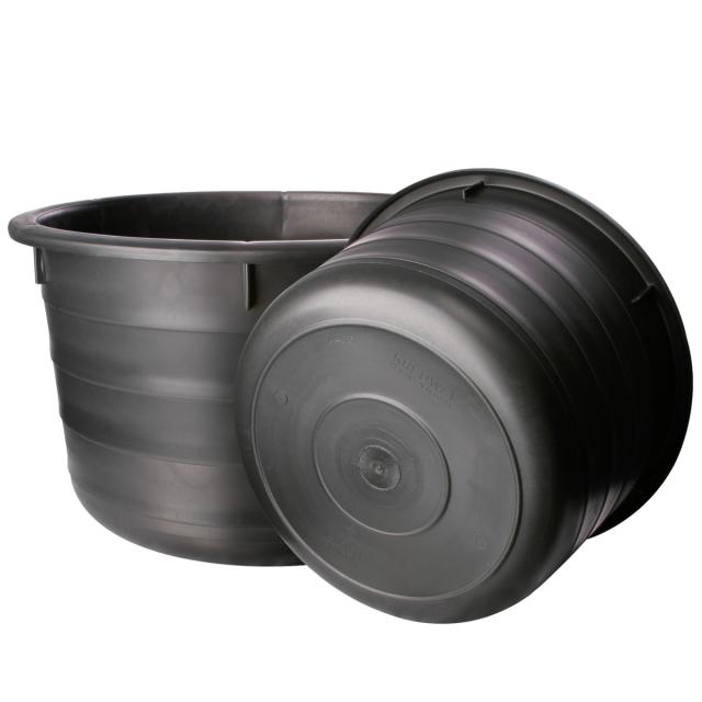 Speciekuip zwart 85 ltr