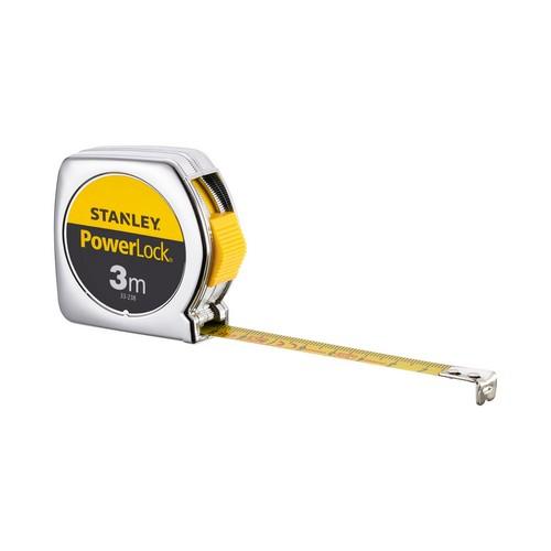 Rolbandmaat Powerlock 3 mtr Stanley Tools