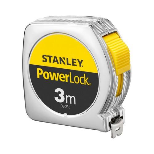 Rolbandmaat Powerlock 3 mtr Stanley Tools