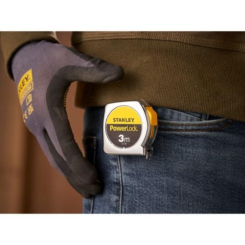 Rolbandmaat Powerlock 3 mtr Stanley Tools