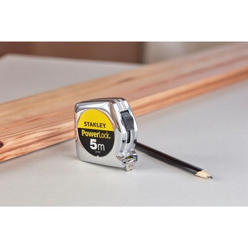Rolbandmaat Powerlock 5 mtr Stanley Tools