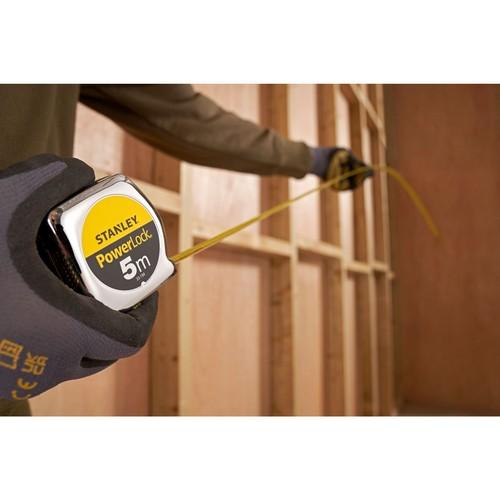 Rolbandmaat Powerlock 5 mtr Stanley Tools