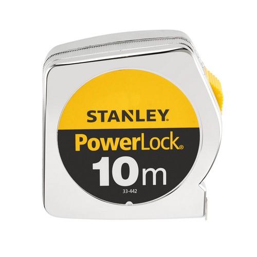 Rolbandmaat Powerlock 10 mtr Stanley Tools