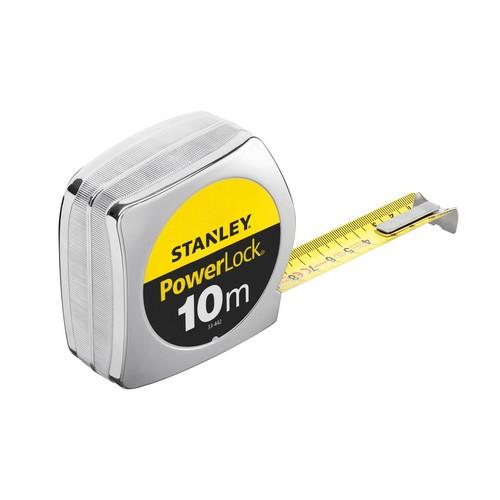 Rolbandmaat Powerlock 10 mtr Stanley Tools