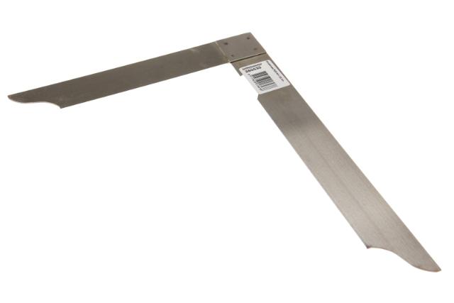 Winkelhaak RVS 22x30 cm