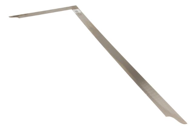 Winkelhaak RVS 32x80 cm