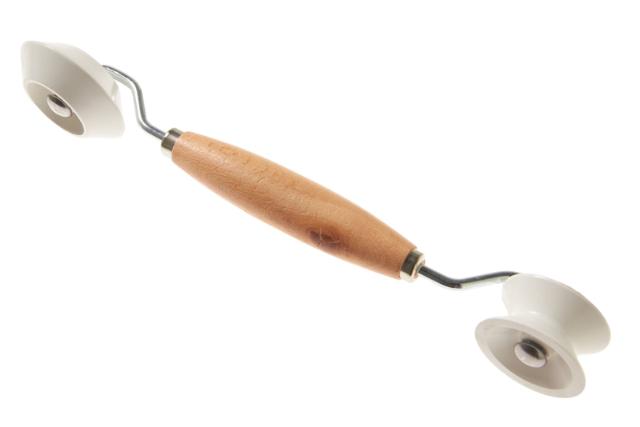 Hoekenroller inwendig + uitwendig houtgrip