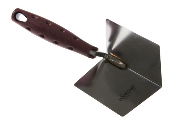 Doordagt inwendig voor Gips 75x110 mm Hoektroffel RVS