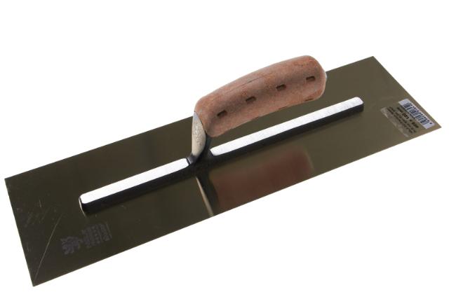 NELA DD-Premium Spaan 405x120 mm RVS met BiKo KURK handgreep