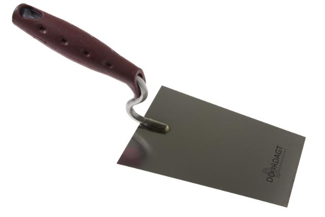 Doordagt-Premium Soft Stukadoorstroffel RVS Recht S-hals