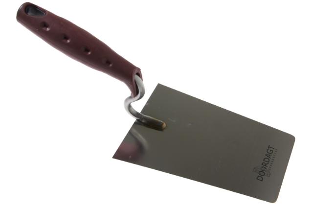 Doordagt-Premium Soft Stukadoorstroffel Half-Rond S-hals RVS