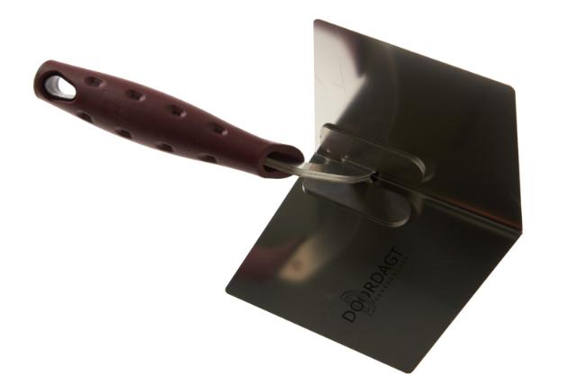 Doordagt-Premium Soft Hoektroffel Inwendig + ALU-blokje 125x97 mm RVS