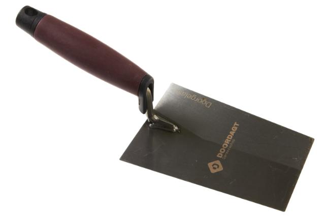 Doordagt-Premium Soft troffel D-gelast RVS Recht