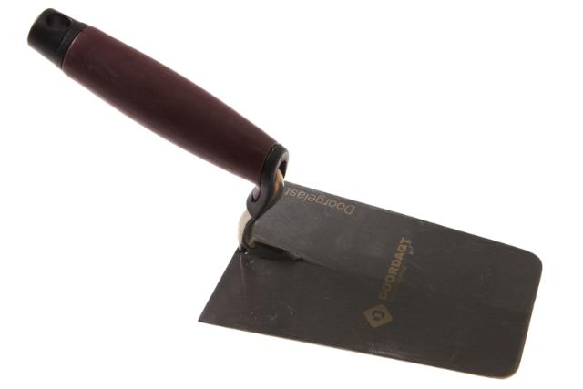 Doordagt-Premium Soft troffel D-gelast Half-Rond S-hals RVS