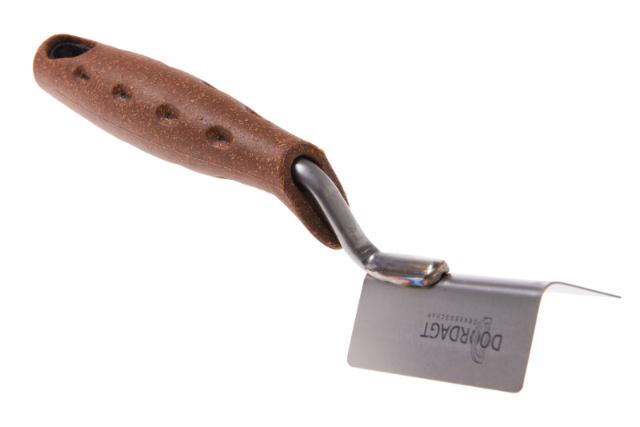 Doordagt-Premium KURK Hoektroffel 30x80 mm uitwendig dubb. RVS