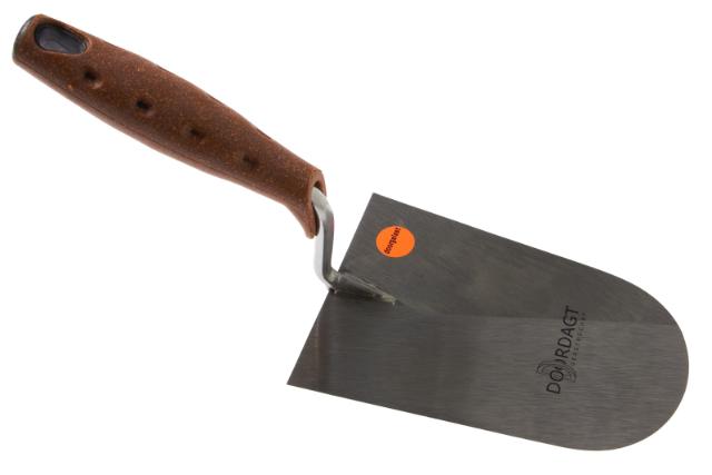 Doordagt-Premium KURK troffel D-gelast RVS Rond