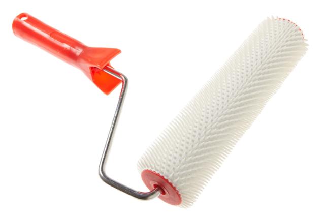 Ontluchtingsroller 25 cm normale beugel met 11 mm pen