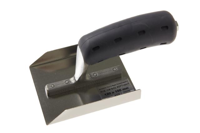 SHADOW Proline Spaan Dubbelopstaand RVS 130x100 mm met BiKo Soft-GRIP