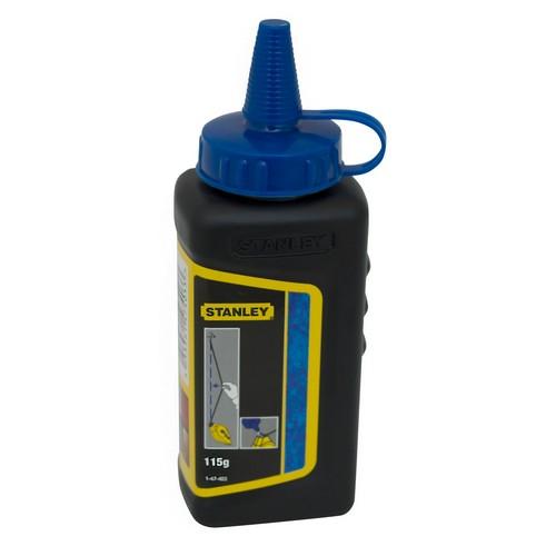Stanley Slaglijnpoeder BLAUW koker 115 gram