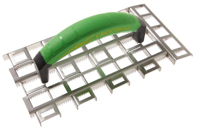 Gasbetonschaaf CrocoMax RVS getand