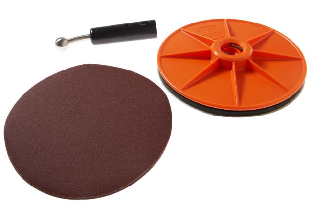 Wall-TOP Schuurpapierhouder ROND 225 mm. incl. adapter 400413