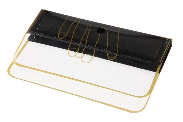 BOLDRINI Kunststof spatel Dubbel 17 cm met kunststof heft DECO