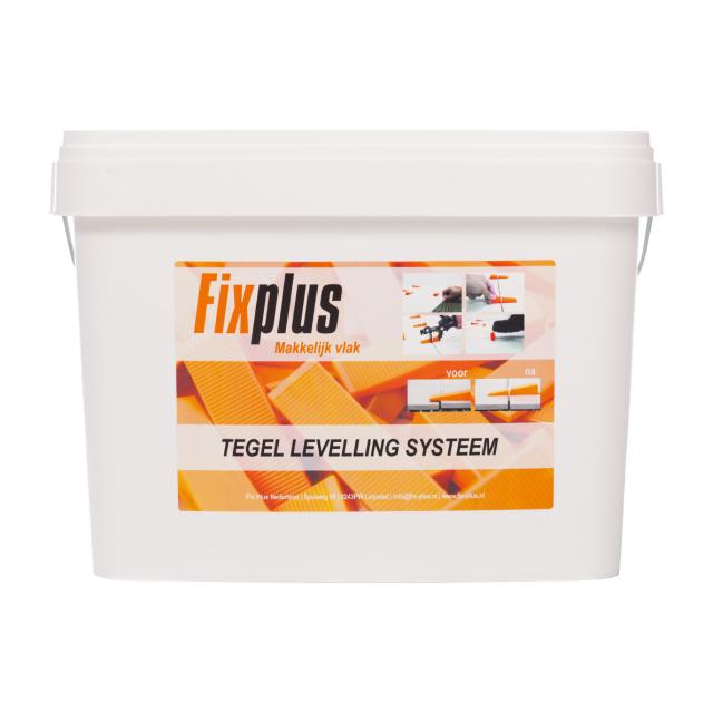 Fix Plus start set 2 mm. 250 st. 250 clips + 250 wiggen + kunststof tang
