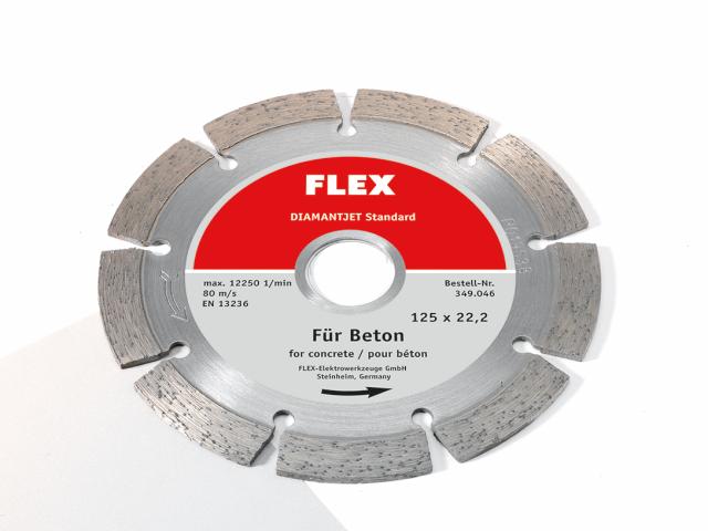 FLEX Diamantjet Standard, diam. 125, Beton